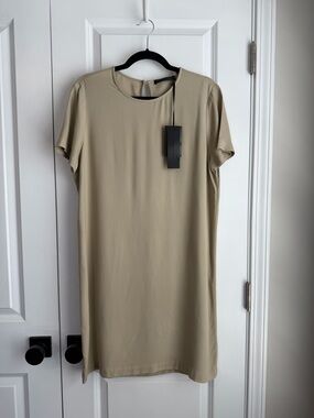 Jenni Kayne Crepe T-Shirt Dress Willow NWT Size Medium
